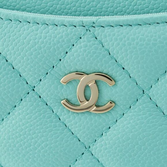 Chanel Caviar Skin Matelasse Coin Case Wallet - Picture 5 of 6